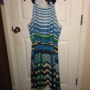 Stripped Maxi Dress